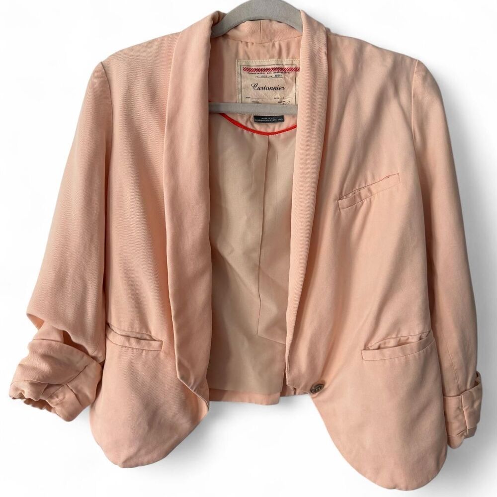 Anthropologie Women's Pink Jacket